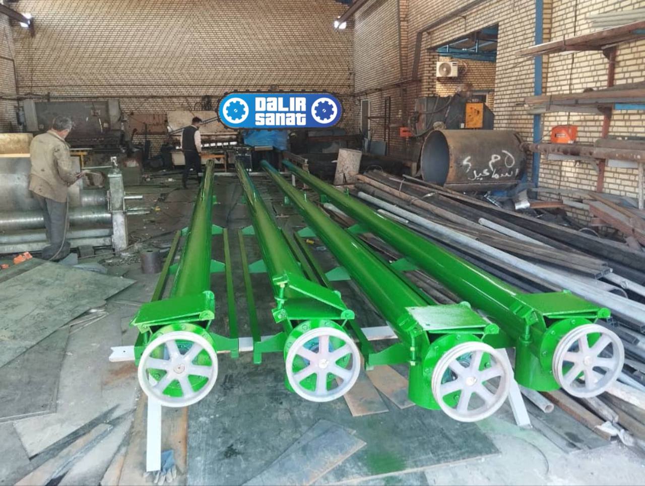 ماردون انتقال مواد صنعتی با طراحی مقاوم و ضدسایش برای جابجایی پودر و گرانول