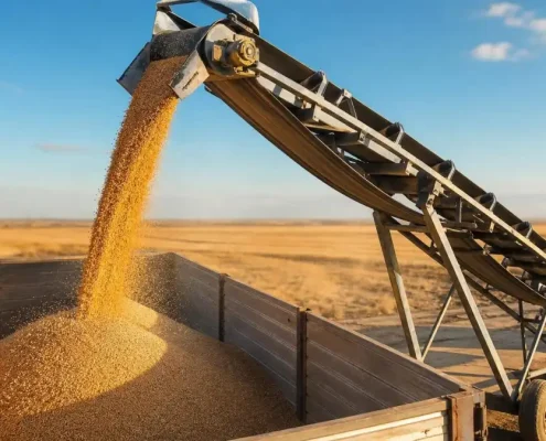 نوار نقاله بارگیری گندم