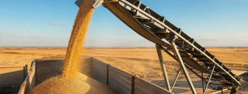 نوار نقاله بارگیری گندم